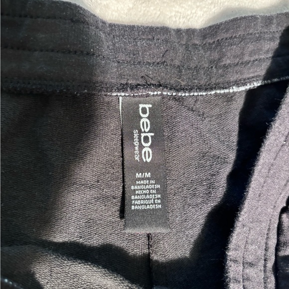 BEBE Drawstring Waist Sleep Shorts Womens Medium - Picture 7 of 7